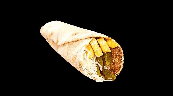 برجر لحم عادى عيش سوري