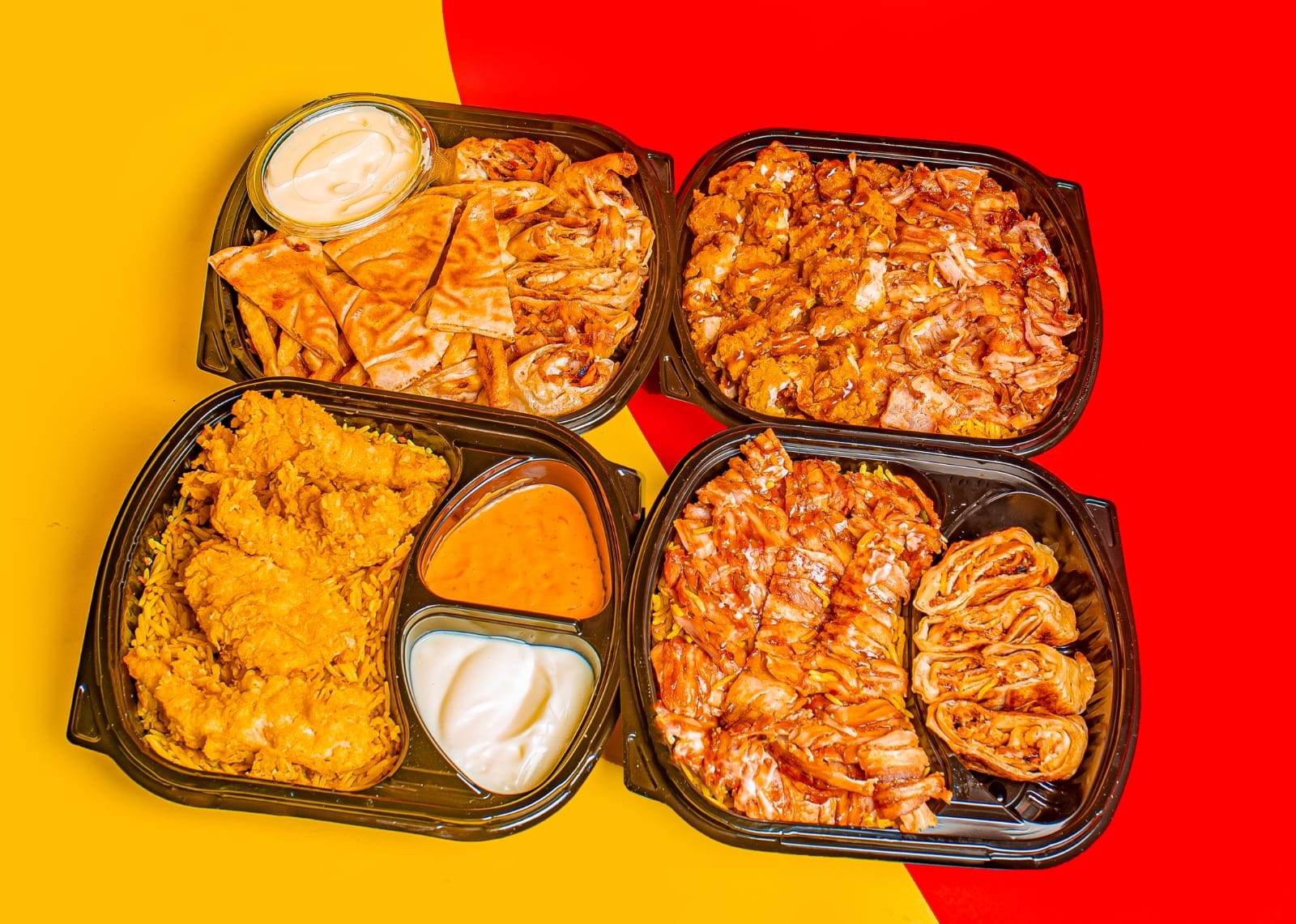 وجبه مسحب عائلي